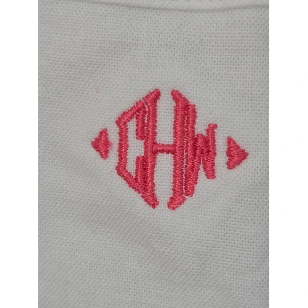 J. Crew Shirt Broken-In Oxford Classic CHW Monogram Mens XS White NWT BE996